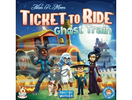 Jogo de Tabuleiro DAYS OF WONDER Ticket To Ride Ghost Train (Idade Mínima Recomendada: 6 anos)