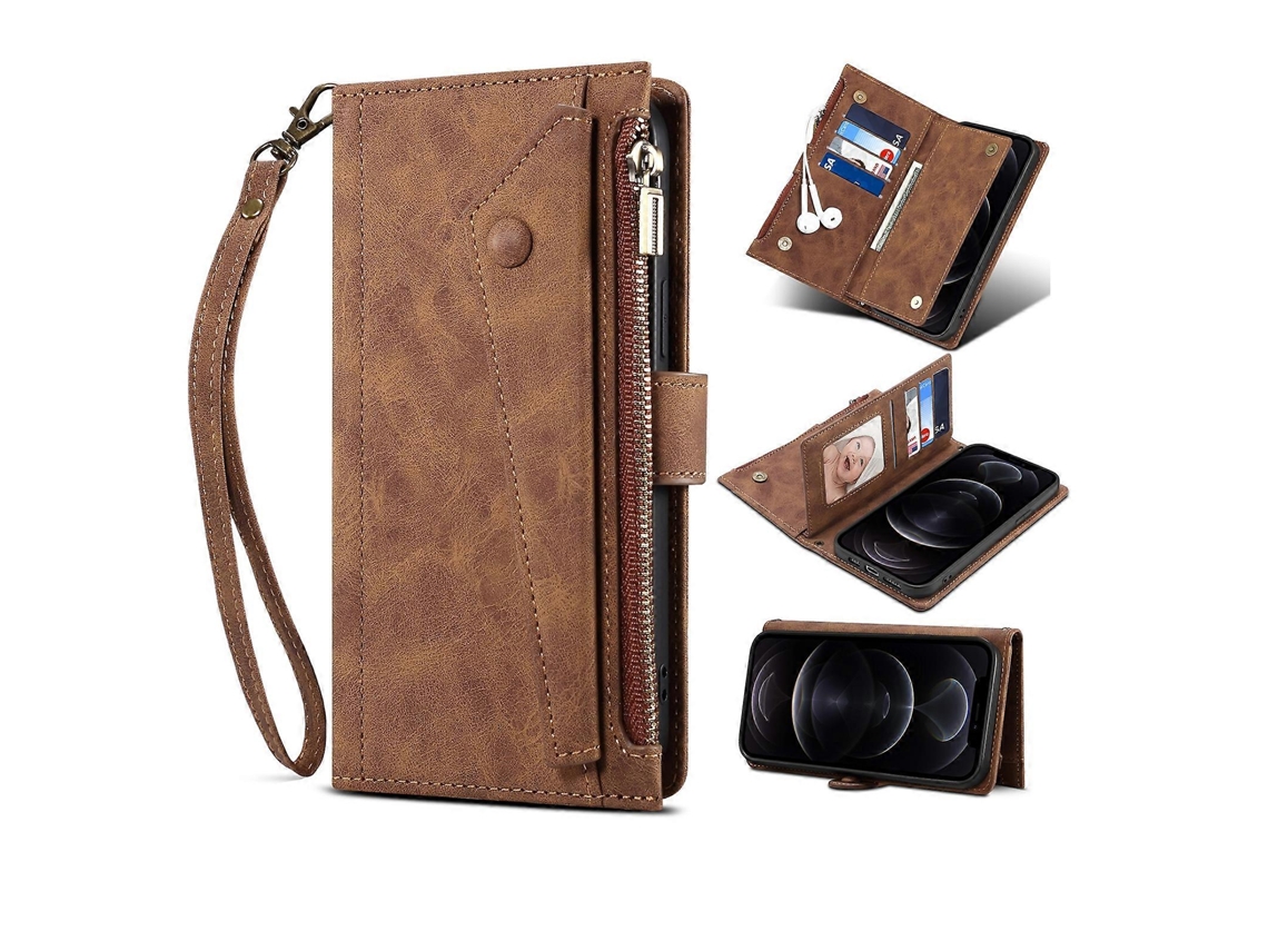 Capa De Couro Flip Horizontal Retrô Fosco Para Google Pixel 7 Pro 5g