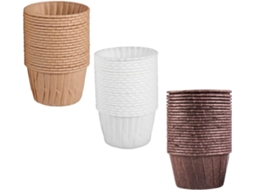 150 Forminhas de Papel Resistentes e Seguras para Muffins, Grandes Descartáveis, Ideais Festas, CHABERLU