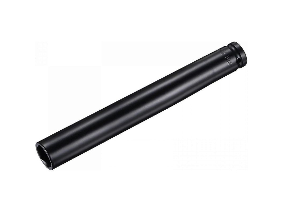 Soquete de Impacto Profundo de 1/2" X 19 Mm, Aço Cr v Tratado Termicamente, 6" de Comprimento, 6 Pontas Métricas S CHARM