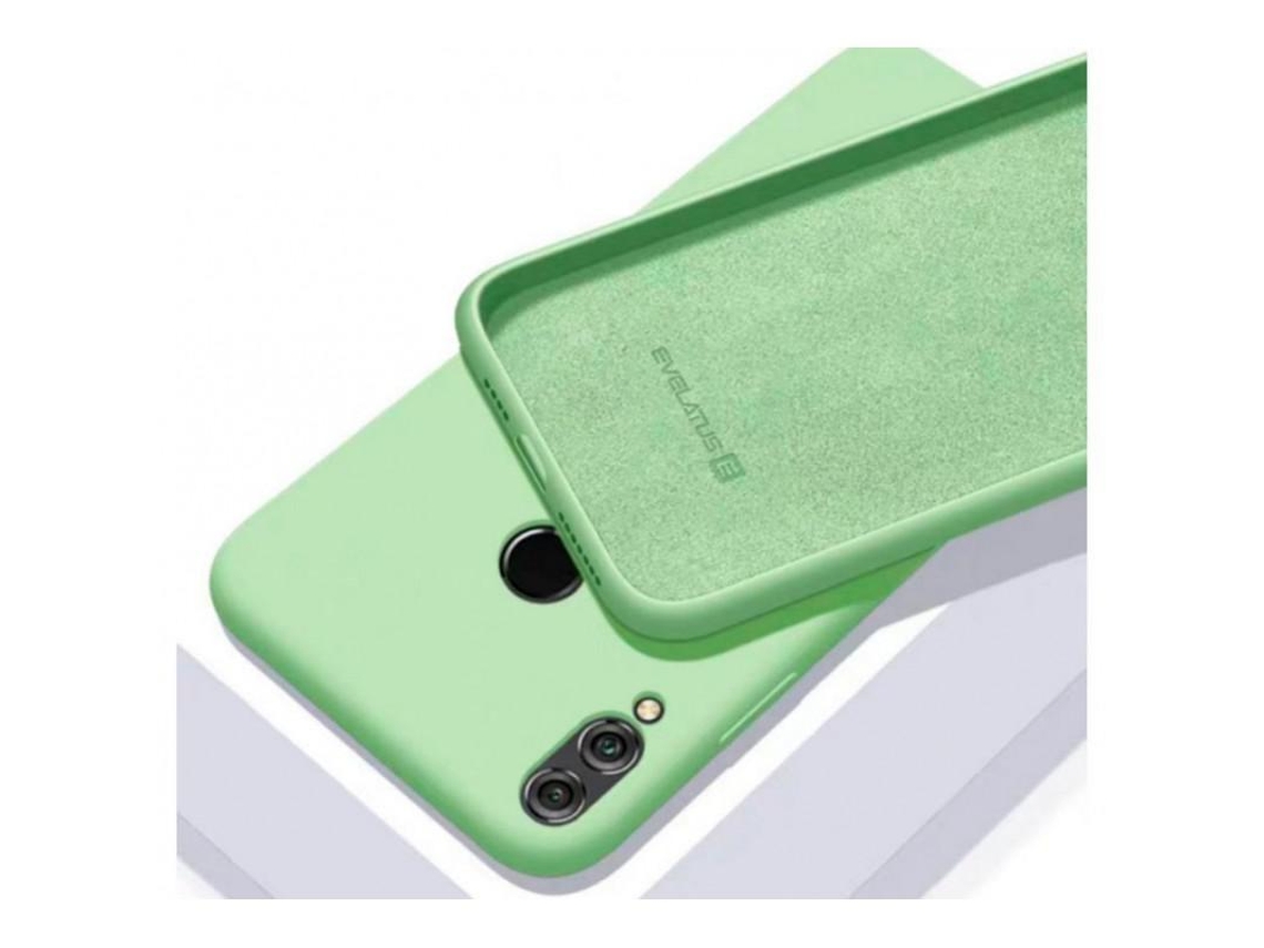 Samsung A70 Capa de Proteção Evelatus Soft Touch Silicone Mint