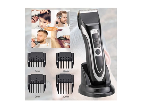 Máquina de cortar cabelo elétrica profissional ergonômica recarregável Q-l7188