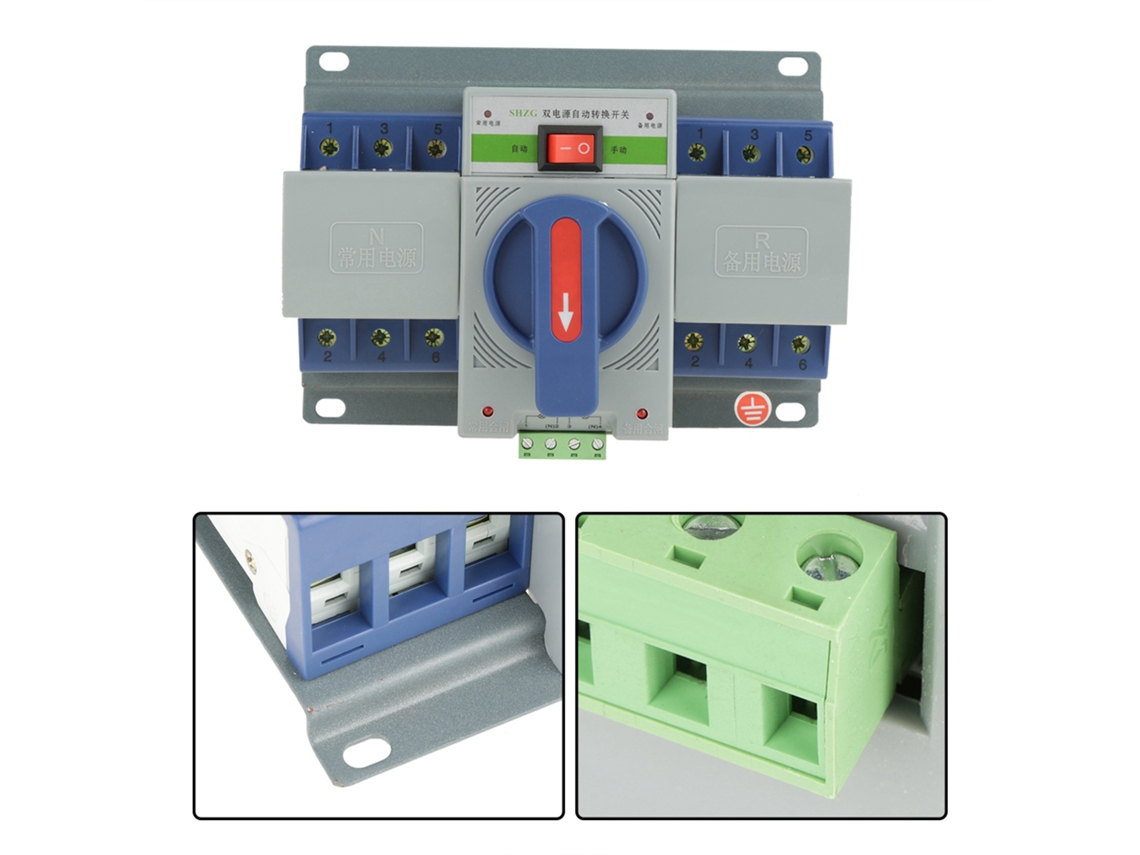 Disjuntor Transferência Automática 3p 63a 400v