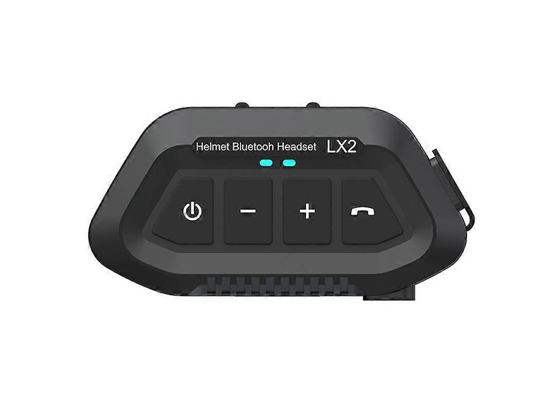 Fone de ouvido Bluetooth para capacete de motocicleta Hengrongshen LX2, à prova d'água e com cancelamento de ruído