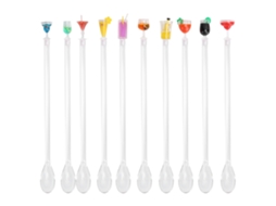 Conjunto De 10 Colheres De Bar Fofas Para Mexer Coquetéis, Acessórios De Cozinha Para Bar.