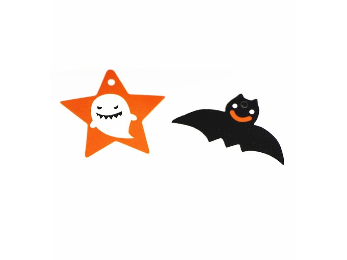 100 Peças de Decorações de Morcego Fantasma de Halloween ALLINLESS