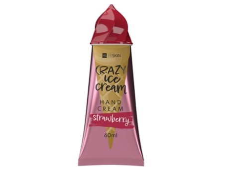 Strawberry Hand Cream Intensive Moisturizing Formula, 60 Ml Hiskin