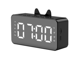 Relógio de Alarme Sem Fio Bluetooth com Display e Alto falante EOOCOO (relógio de Alarme Sem Fio Bluetooth com Display)