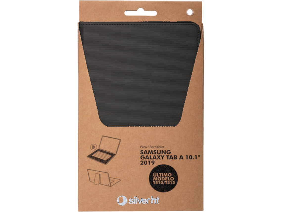 Capa Teclado Samsung Galaxy Tab A SILVERHT Book Case Negro