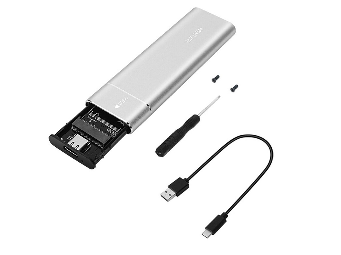 Adaptador De Ssd M.2 Nvme Usb 3.1 Gen 2 Para Nvme Pci E M.2 Para Ssd Aquaforge