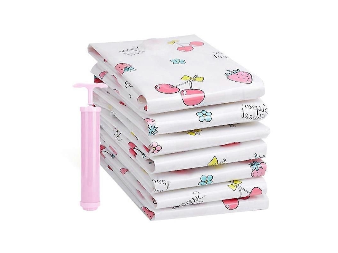 Conjunto De 4 Sacos Armazenamento A Vácuo Para Roupas, Economizando Espaço