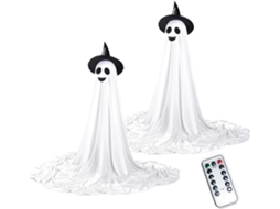 Estátua Brilhante Com Altura Ajustável Para Decoração De Halloween Em Ambientes Internos E Externos