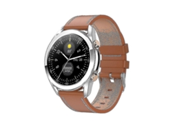 Relógio Inteligente Chronus I12 Com Bluetooth, Monitor De Frequência Cardíaca E Pressão Arterial Ly Ebike (marrom)