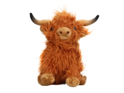 Primerox brinquedo de Pelúcia Gado Das Highlands Simulado Macio Presente Decoração 23cm