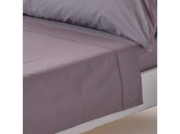 Homescapes Dark Grey Egyptian Cotton Flat Sheet 200 Thread Count, 178 X 255 Cm