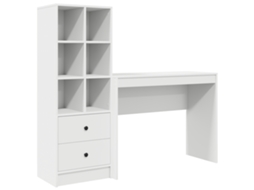 Conjunto 2 Escrivaninha De Escritório Vidaxl Branco Derivados De Madeira (145,5 X 40 X 127 Cm)
