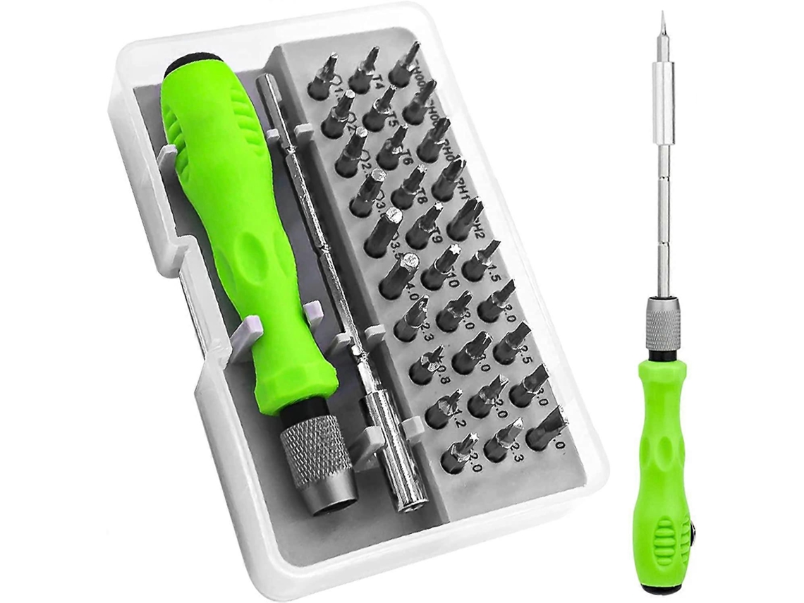 Kit de Parafusos Magnéticos de Precisión com 32 Peças e Estojo
