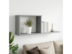 Vidaxl Prateleiras Flutuantes Sonoma Cinzento 80 X 15 X 30 Cm