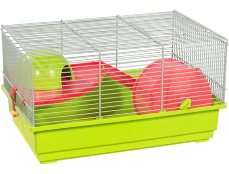 Gaiola para Hamsters  (Verde - 39x25.5x22cm)