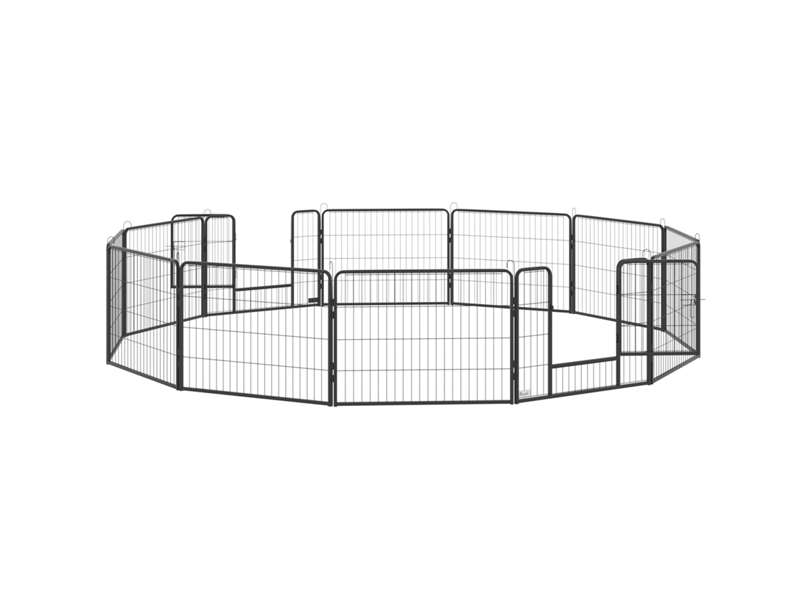 Terrário para Pets (12 Painéis, Exterior e Interior, Preto)