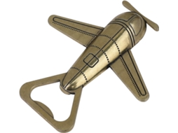 Abridor De Garrafas Criativo Em Formato Avião Vintage Para