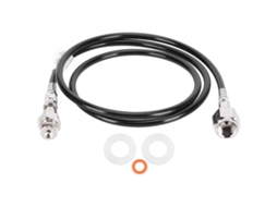 Mangueira de Co2 com Válvula Dupla e Kit de Medidor 3000psi | S/MARCA