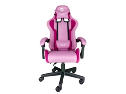 Cadeira Gaming TALIUS Hornet Butterfly (Até 120kg - Elevador a Gás Classe 4 - Rosa)
