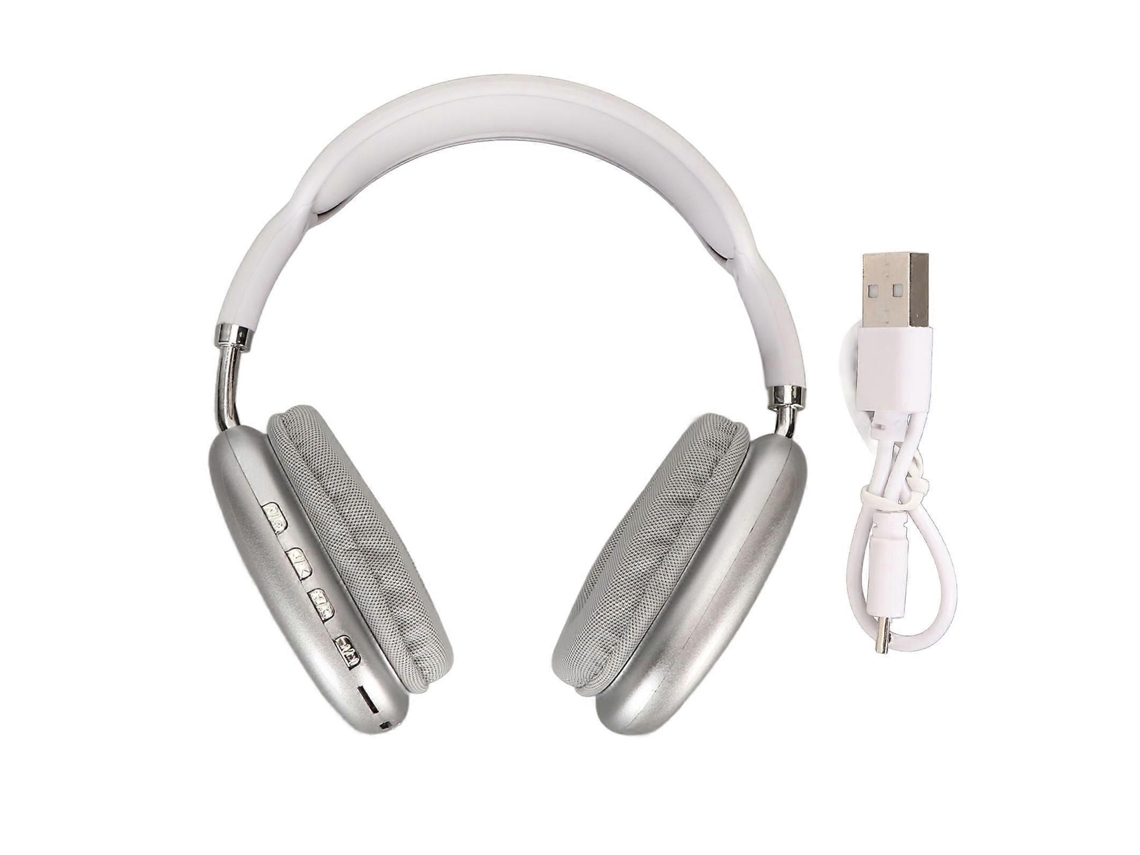 Fone de ouvido Bluetooth HiFi com graves profundos, microfone, suporte para cartão de memória TAISHENGDA