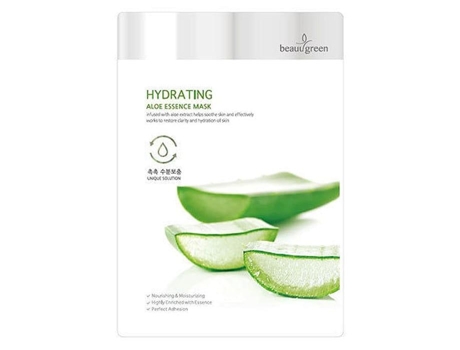 Aloe máscara hidratante Essência hidratante máscara facial Aloe 23g