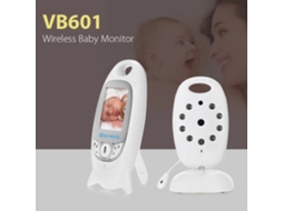 Monitor Bebê Com Tela De 2", Câmera E Áudio, Visão Noturna Infrarrova, Áudio Bidirecional E 8 Músicas De Berço