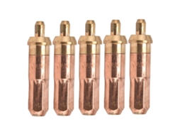 5 Pontas De Corte Acetileno Latão Cobre Bicos Solda Acessórios Consumíveis Torcha 2,5mm