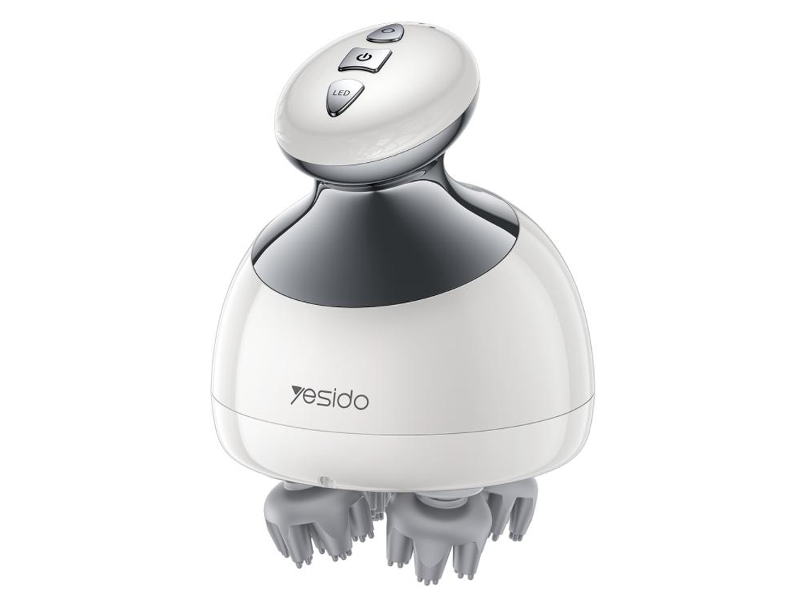 Massageador De Cabeça Inteligente À Prova D'água (branco)