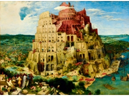 Quebra Cabeça Bluebird A Torre De Babel 1563 3000 Peças De Plástico Bluebird Puzzle