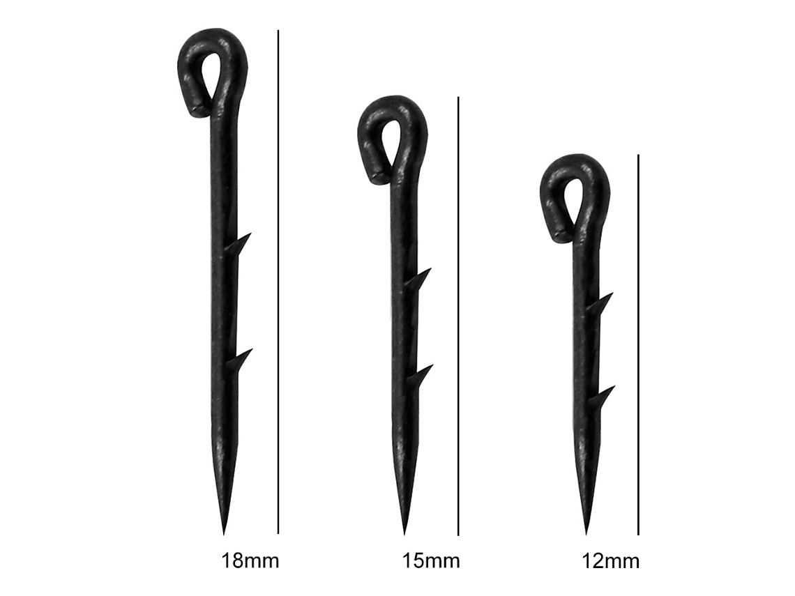 Isqueiro de Isca para Carpa 12mm 20mm 20 100pcs