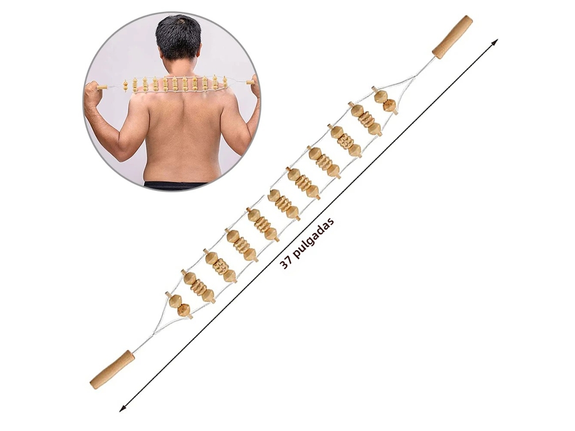 (estilo B) Rolos De Massagem De Madeira Para Fins Terapêuticos E Para Reduzir A Celulite Ferramenta De Massagem Manual.