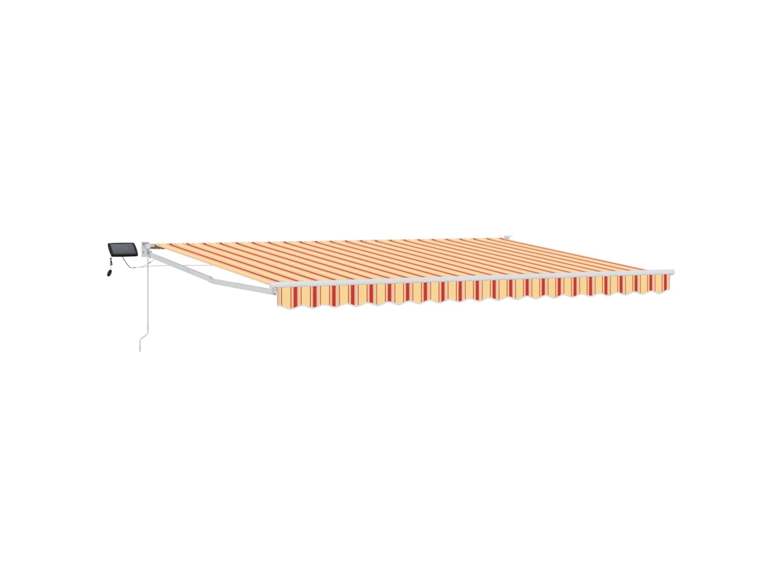 Conjunto 1 Sombra De Sol Externa Vidaxl Multicolorido Poliéster (4 × 3 M)