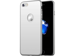 Capa iPhone X WISETONY Kaiqimi-78 Prateado