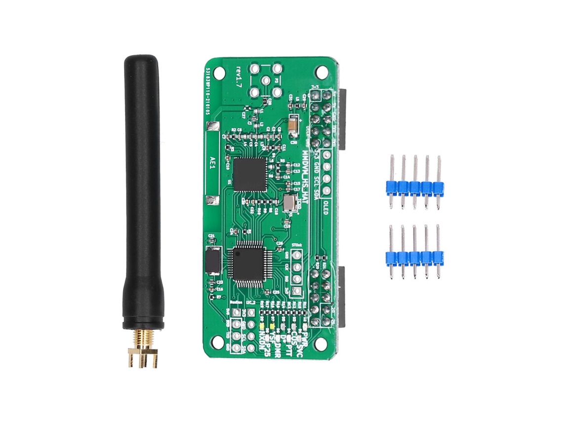 Yncm2026-kit De Extensão Módulo Mmdvm Hotspot Board Versão Com Antena Compatível Com Dmr P25 Para Diy
