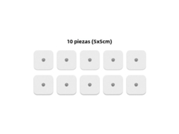 Adesivos de Estimulação Muscular Ems para Massagem. MDUG (10 Unidades, 5x5cm)