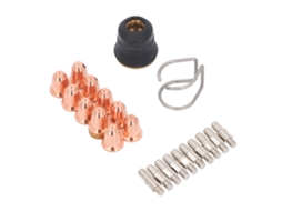 Kit De Acessórios Para Tocha De Corte Plasmático 23pcs Com Eletrodos Pontas Bocal E Acessórios Pr0010 Pd0116-08