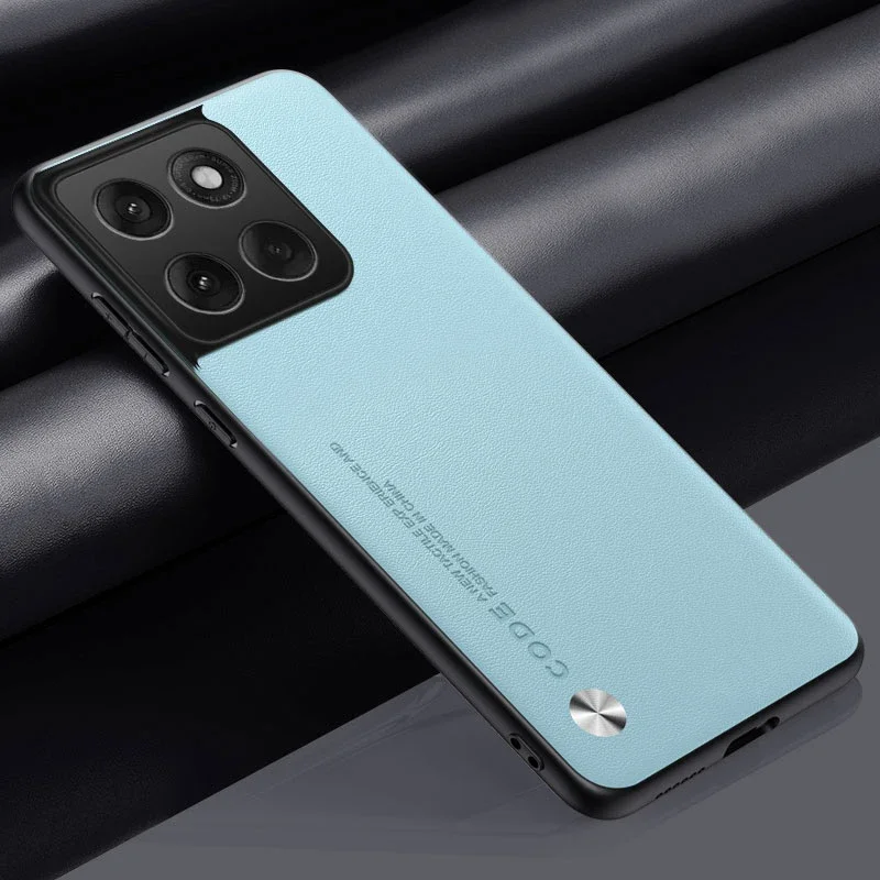 Capa De Celular De Luxo Em Couro Pu (azul, Motorola Edge 60s), Super Resistente A Impactos.