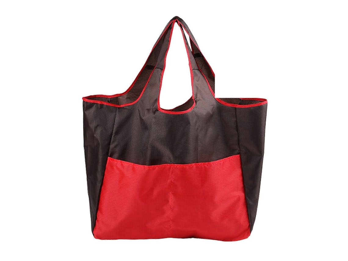 Sacola de Compras Dobrável, Reutilizável, para Viagens e Compras em Geral, com Costura Reforçada, Alças Resistentes e Grande Capacidade. GOKOCO