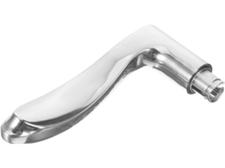 Puxador De Porta Jojofuny Em Aço Inoxidável Para Quarto E Banheiro, Design Universal, Resistente À Ferrugem, Prateado