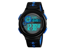 Reloj Hombre Moda Resistente Impermeable 30m Luminoso Reloj Electrónico De Pulsera Azul