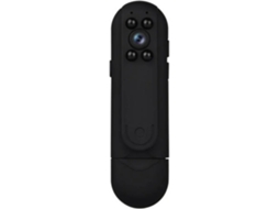Câmera Corporal Mini Pocket Hd 1080p Com Áudio E Vídeo (preta)