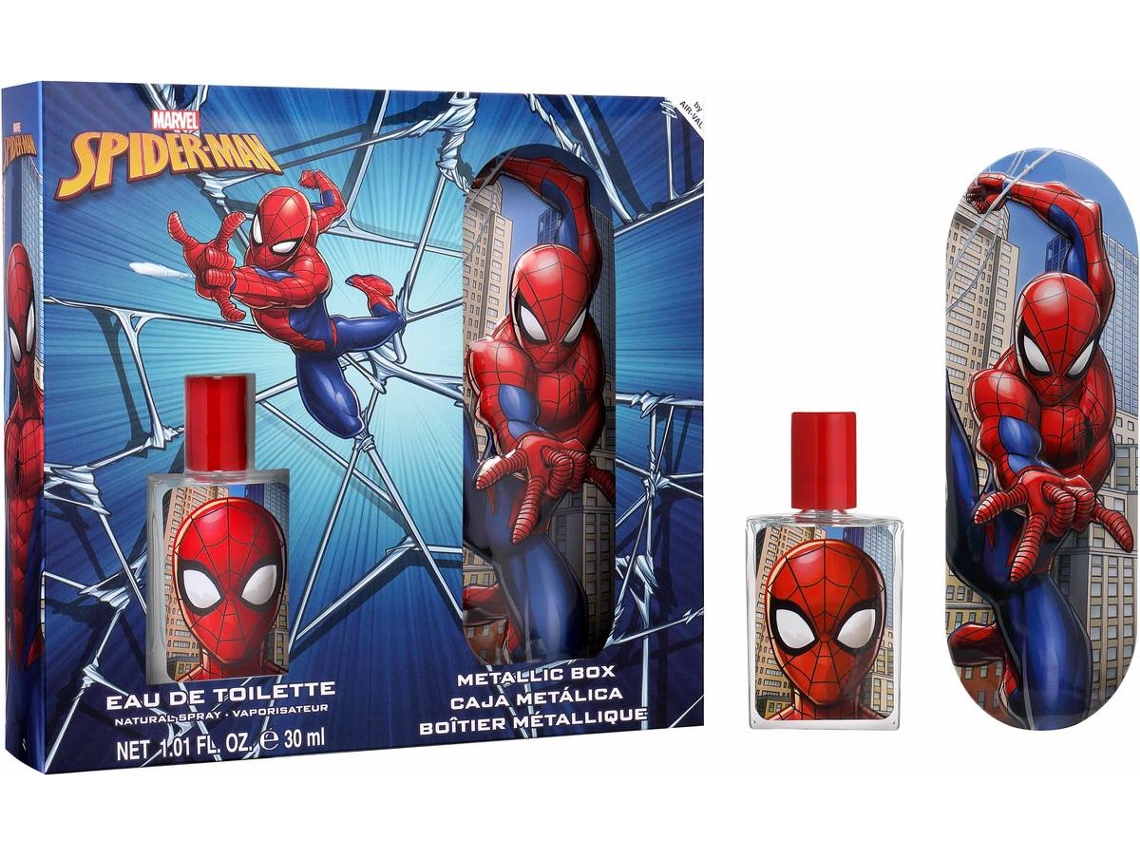 Coffret de Perfume SPIDER-MAN Eau de Toilette (30 ml) + Caixa Metálica