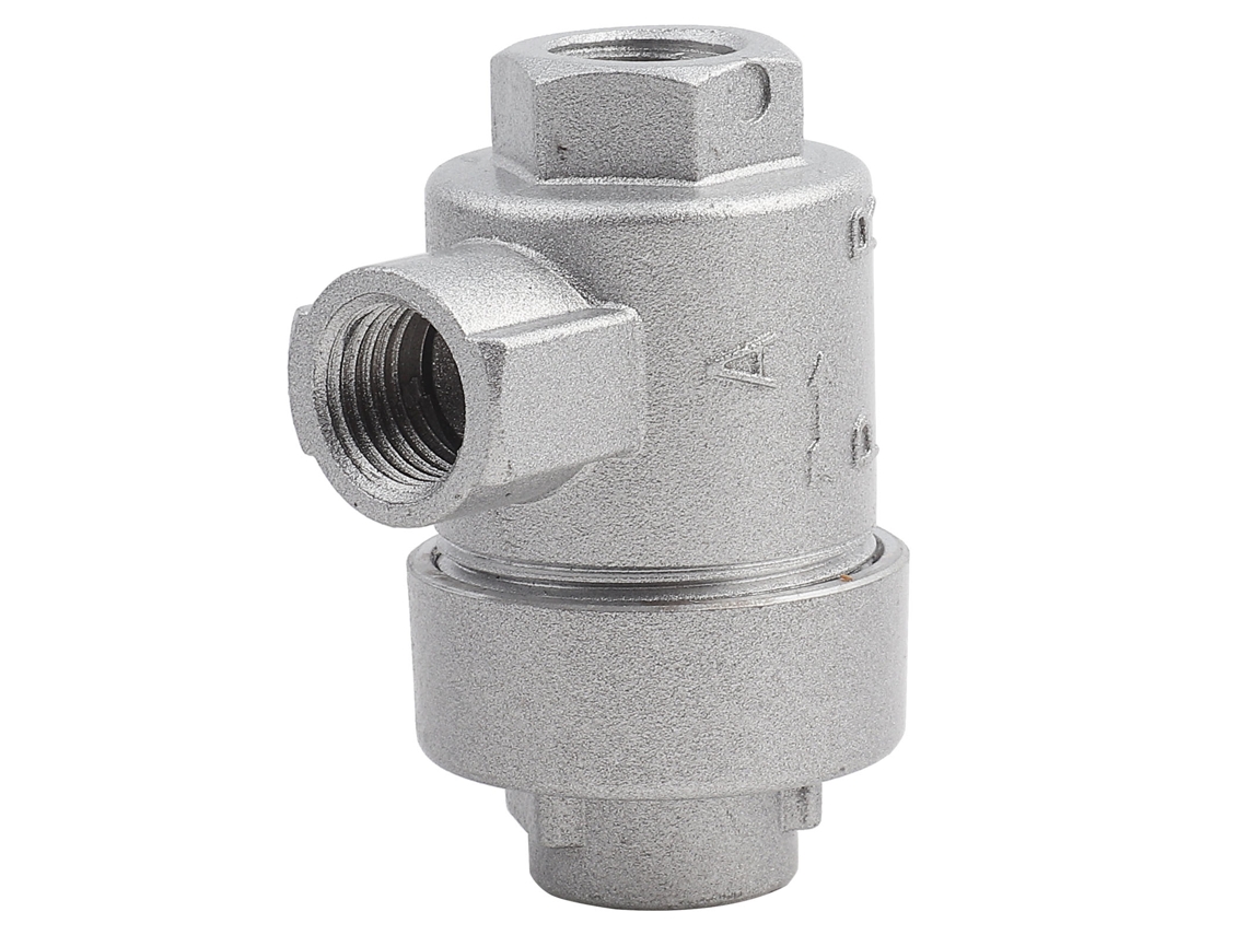 Válvula De Escape Rápida Em Alumínio Laxiscreed Com Rosca 1/4" Bspt E Liberação Eficiente