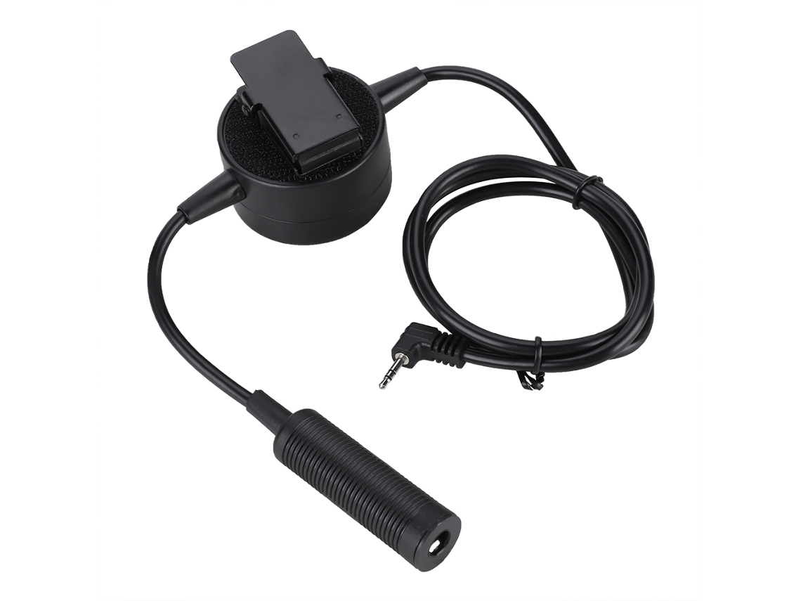Fone De Ouvido Ptt Militar Com Plug 2.5mm Para Rádio
