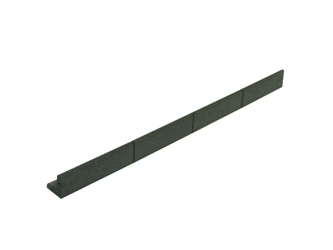 Jardim Borda Flexível Verde com Martelo de Borracha Estacas e Conectores MONSTERSHOP (16 X 1,2 M)