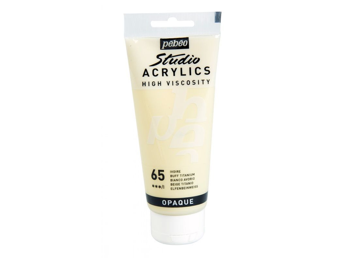 Tinta Acrílica PÉBÉO (Opaca - Marfim - 100ml)